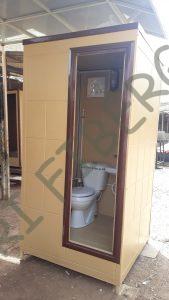 portable toilet and washroom